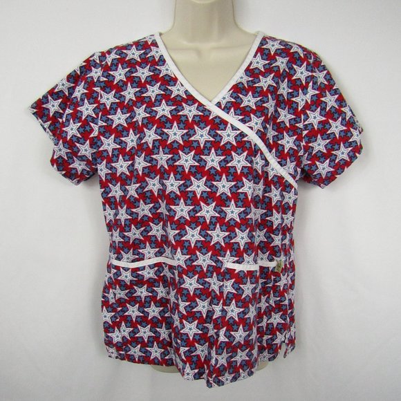 Tafford Tops - Women's | Independence Day | Hospital Scrubs | Small